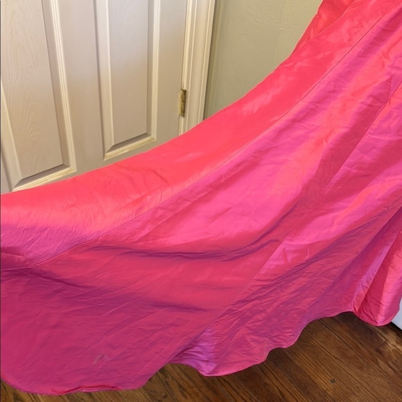 Pink Strapless Gown with Sweetheart Neckline - Picture 7 of 14